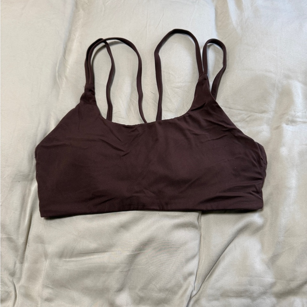 Paragon Fitwear Brown Strappy Sports Bra